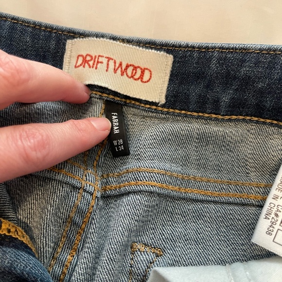 DRIFTWOOD Jeans Driftwood Patchwork Farrah Flare Poshmark